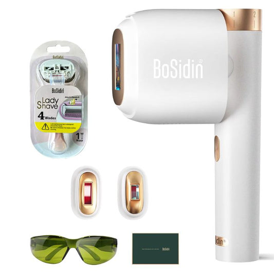 High-Quality Portable IPL Laser Epilator – Face Masks